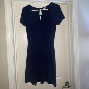 Navy blue dress